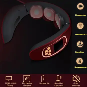 

Cervical Massage Apparatus Neck Massage Apparatus Multifunctional Neck Vibration Pulse Household Intelligent Neck Protector