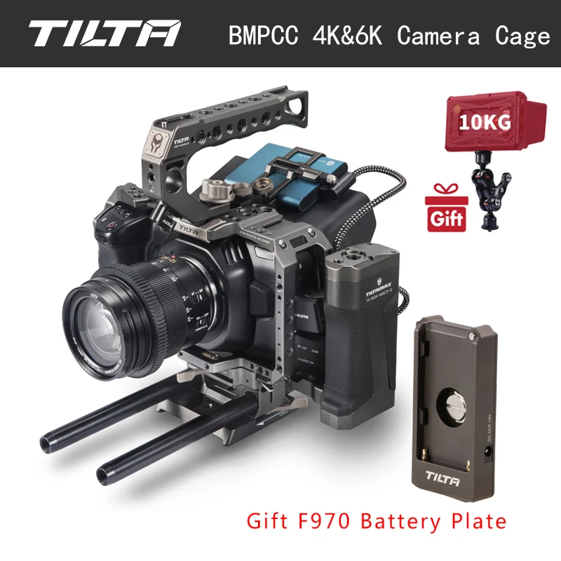 Tilta TA T01 A G полный корпус камеры верхняя ручка деревянная боковая F970 батарея