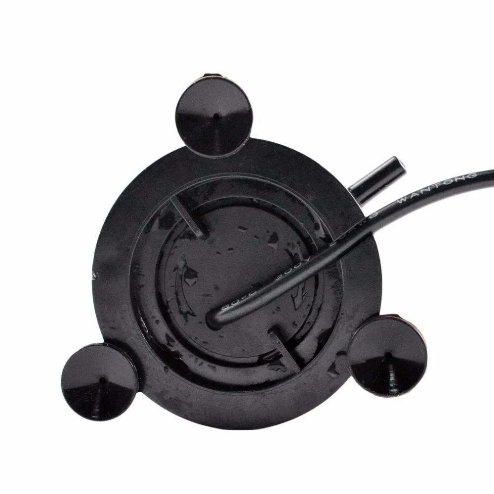 Gas Disc Waterproof LED Light Multi Color Fish Tank Lamp QP-50 Mini Aquarium Lights Bubble Aeration Disc 1.2W