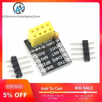 

ESP-01 Esp8266 ESP-01S Model Of The ESP8266 Serial Breadboard Adapter To WiFi Transceiver Module Breakout UART Module