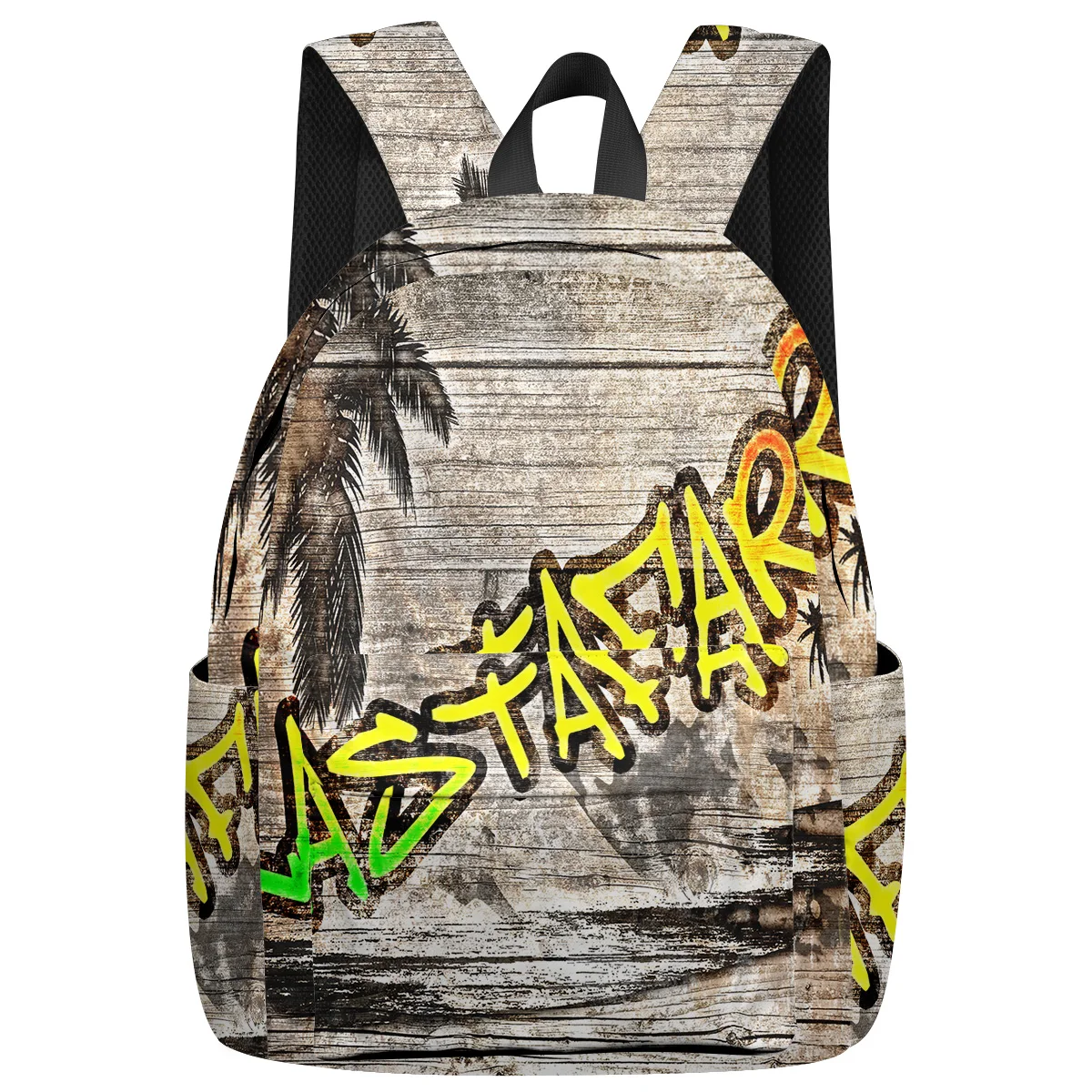 

WHEREISART Nostalgia Africa Backpacks Scratch Resistant Laptop Backpacks Business Daypack Independence Day Sports Backpack