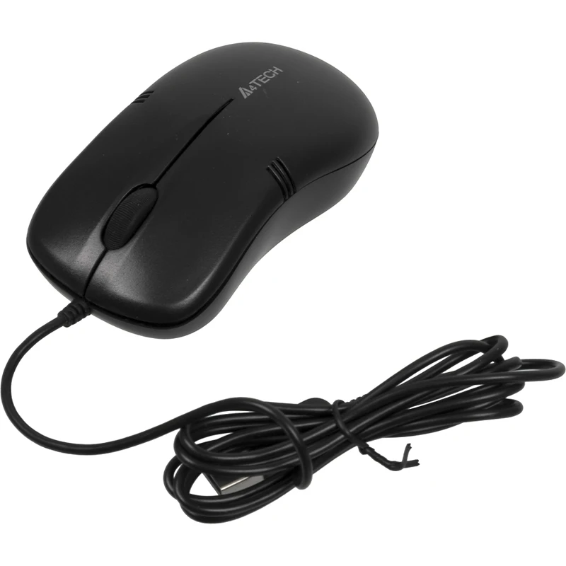 Мышь A4 V-Track Padless OP-560NU черный оптическая(1000dpi) USB(2but