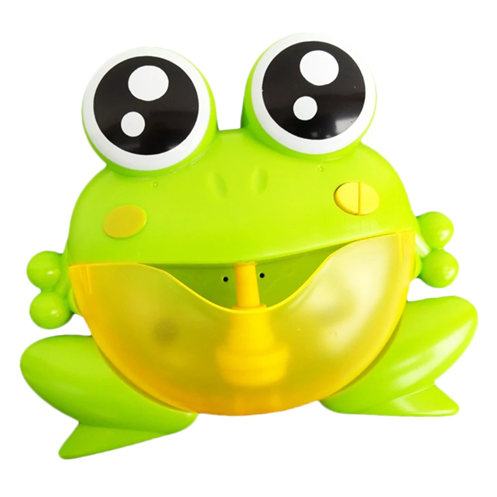 Baby Music Bath Frog Bubbler Bubble Maker Machine Crab Automatic Toy
