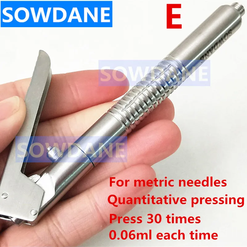 Dental Implant Syringe Aspirating Injector Pen Style Dental Orthodontic Instrument Tool 1.8ML afbeelding