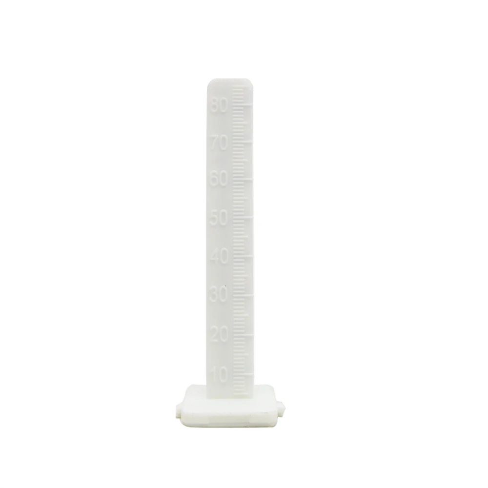 80mm floor professional white plastic adhesive self leveling peg level pin for cement floor level setting 50 pack