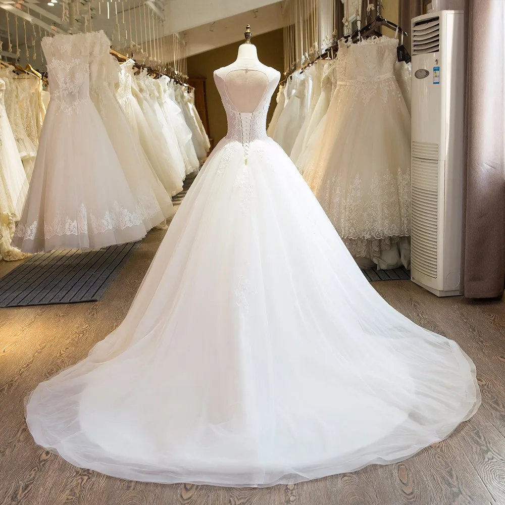 Vestido de noiva Новые Длинные свадебные платья с бисером кружева реальное изображение размера плюс платья для матери невесты