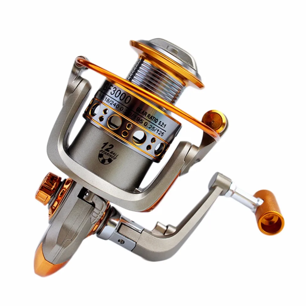 2018 New Never Break GF 3BB 5.2:1 Full Aluminum Metal Spinning Boat Fishing Reel 1000-6000 Series 2018 New Never Break GF 3BB 5.2:1 Full Aluminum Metal Spinning Boat Fishing Reel 1000-6000 Series