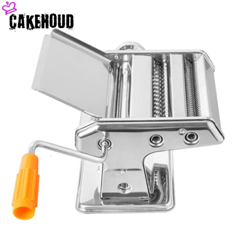  CAKEHOUD Pasta Machine Home Pasta Pressing Machine Stainless Steel Manual Noodle Machine Kitchen To - 4000222005063