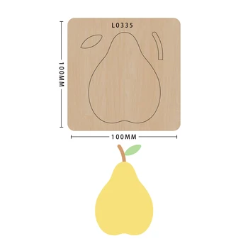 

Food knife mold wood mold cutting die decoration, model L0335, suitable for common machines on the market