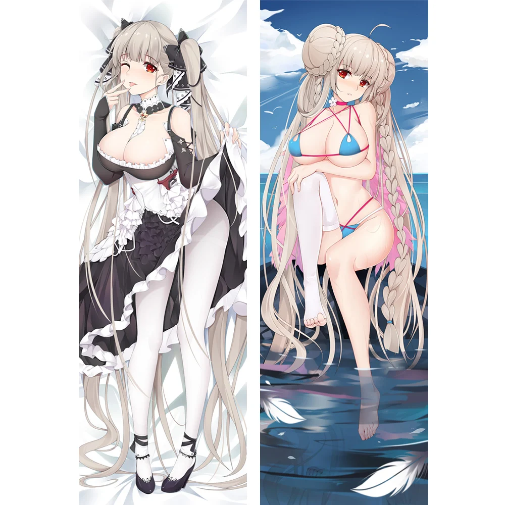 Bilanhangxian вампирская аниме Подушка dakimakura чехол для огромной HMS Belfast I19 Azur Lane Eldridge Laffey