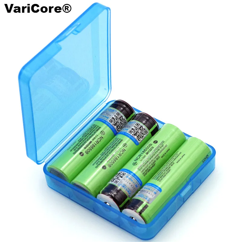 New Original 18650 3.7 v 3400 mah Lithium Rechargeable Battery NCR18650B with Pointed (No PCB) batteries +Box|rechargeable battery|battery rechargeablebatterie 3.7 v rechargeable - AliExpress