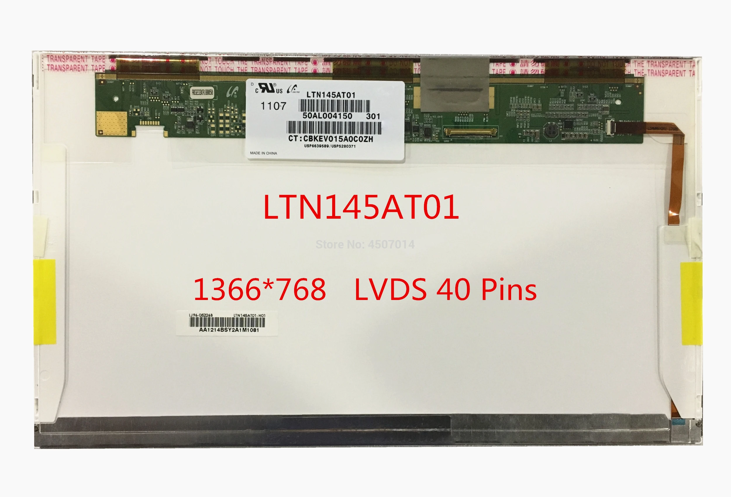 Free Shipping LTN145AT01 LP145WH1-TLA1 TLB1 Laptop Lcd Screen Panel 1366*768 LVDS 40 Pins | Компьютеры и офис