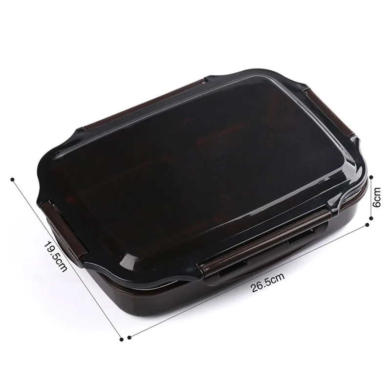 304 нержавеющая сталь три сетки Ланч-бокс для детей тепловой Bento box креативный дизайн школьный контейнер для еды Ланчбокс