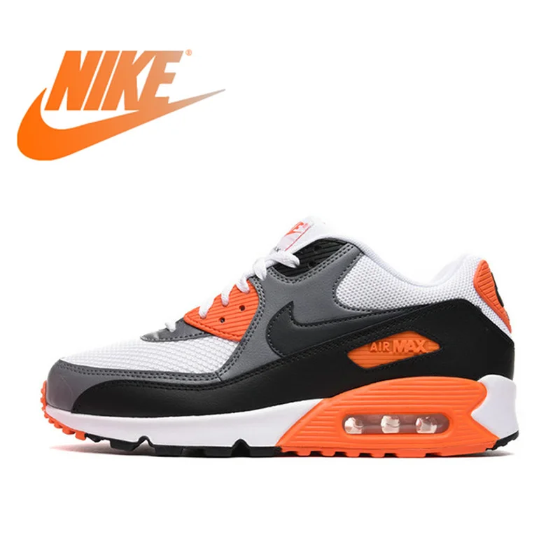 Оригинальный Nike Оригинальные кроссовки для мужчин воздуха MAX 90 ESSENTIAL дышащие кроссовки уличные спортивные кроссовки теннисные туфли