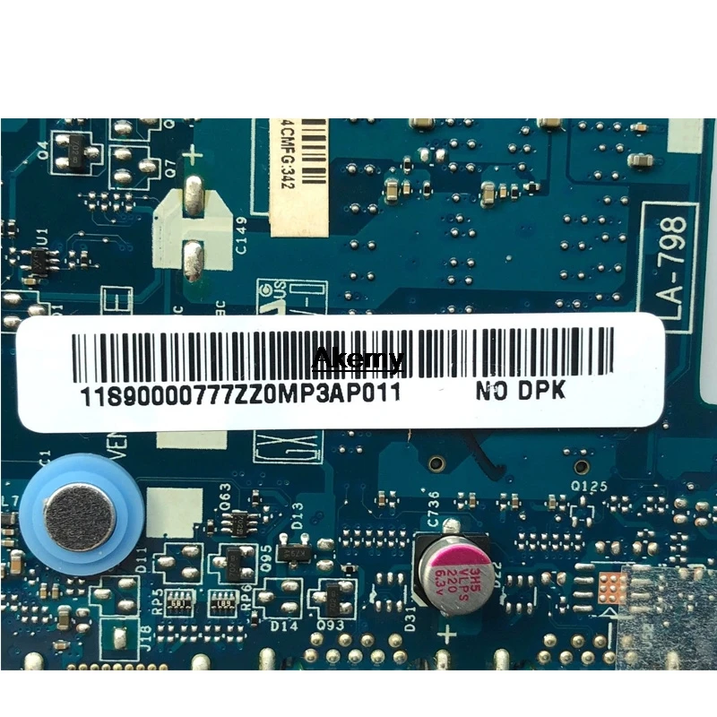 Материнская плата LA-7981P G480 для lenovo G480 QIWG5_G6_G9 LA-7981P REV: 1,0 GT610M материнская плата для ноутбука