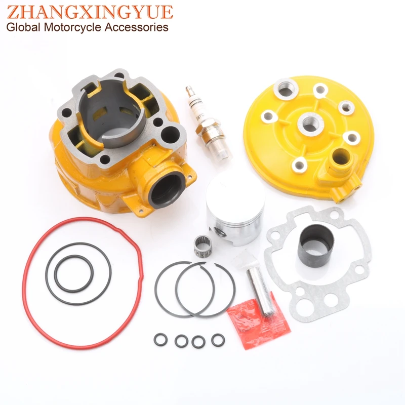 

70cc 47mm Big Bore cylinder kit & Piston Kit & Cylinder Gasket for YAMAHA DT50 Enduro SM DT50R DT50X TZR50R 50cc LC AM6 2T
