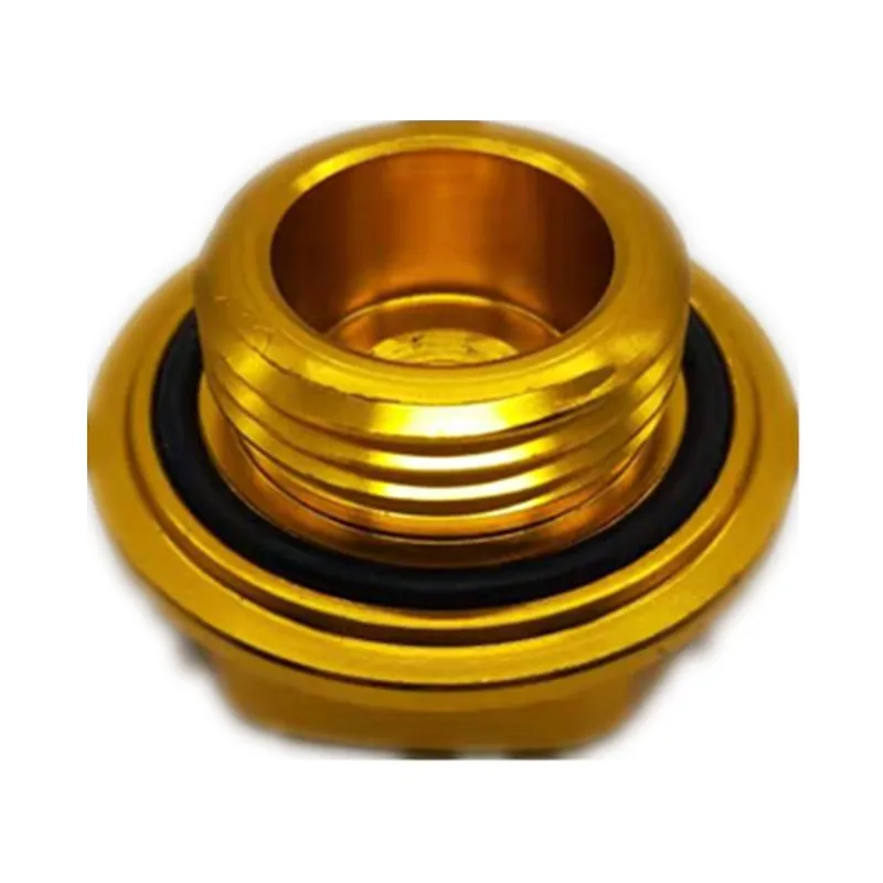 GOLD SPSLD Новое поступление заготовка алюминиевая крышка клапана двигателя крышка масляного наполнителя для Toyota Camry Corolla Rav4 Highlander Крышка масляного бака s - Цвет: GOLD