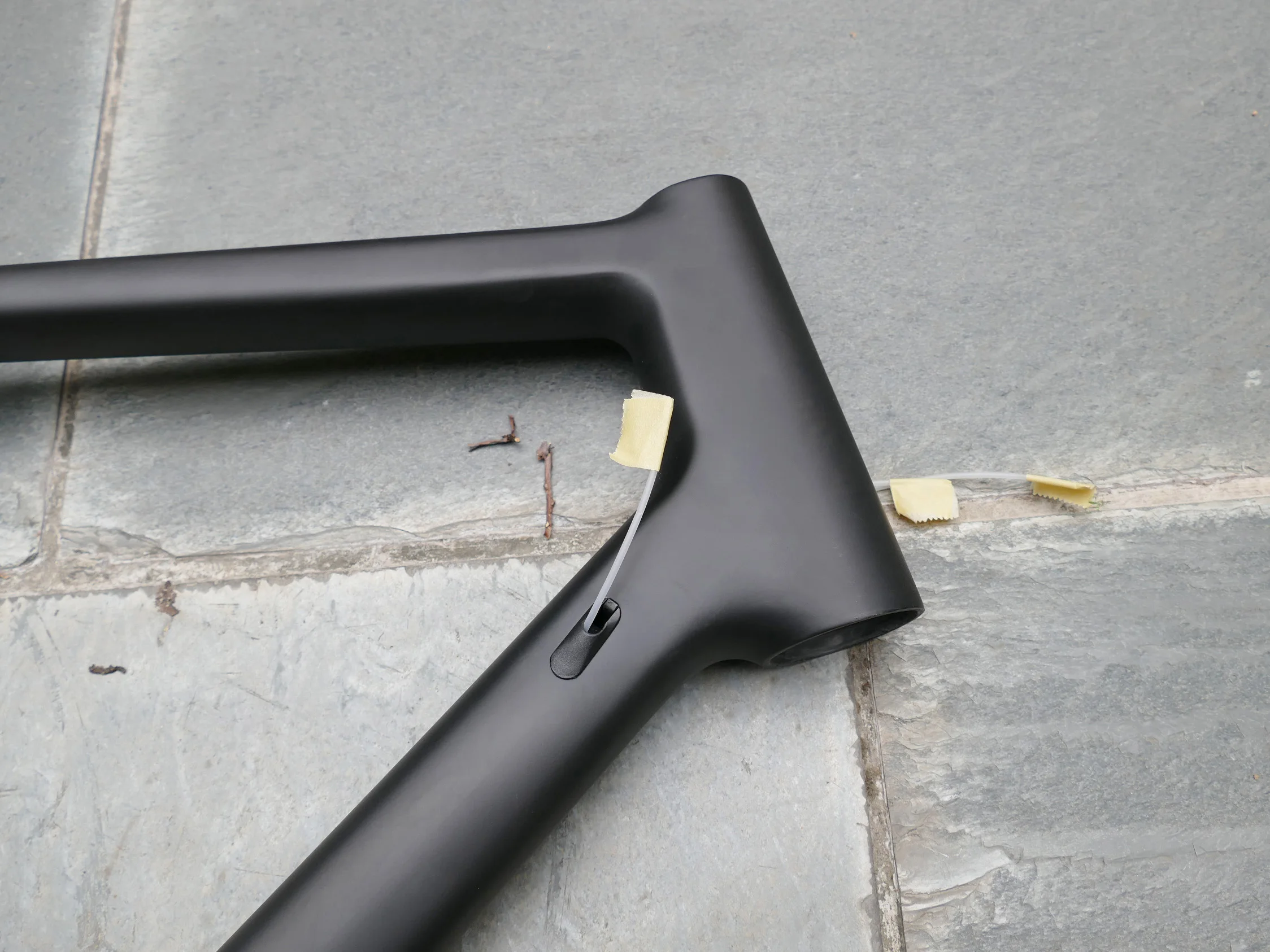 Perfect Full Carbon Toray Matt Cyclocross Bike Disc Brake BSA BB30 Cross Frame 12 * 142mm Thru Axle & Fork 12 * 100mm Thru Axle 3