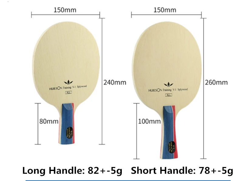 Huieson Professional Table Tennis Racket Blade 5Ply Polar Wood Table Tennis Blade for Teenagers Table Tennis Training (20)