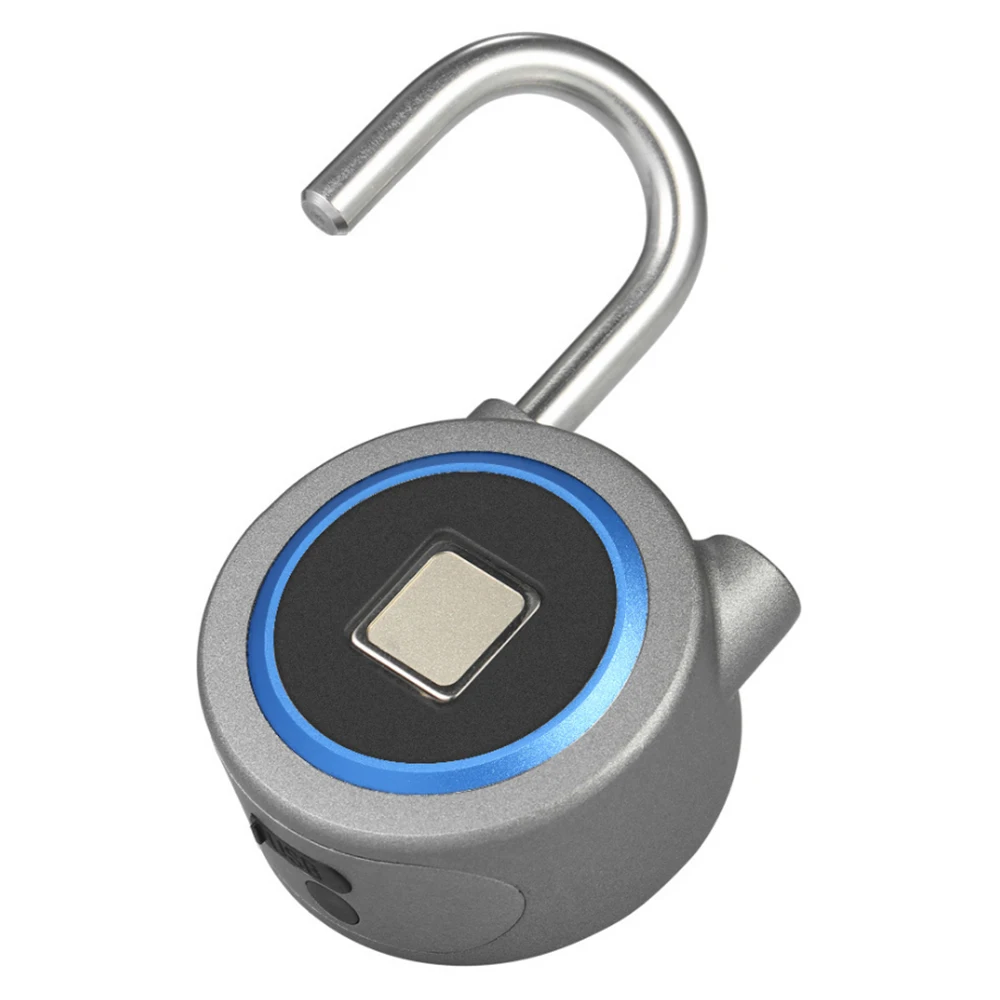 Портативный Bluetooth замок для двери с отпечатком пальца, умный USB замок без ключа, IP65 Водонепроницаемый чехол для багажа, телефон, приложение, замок управления