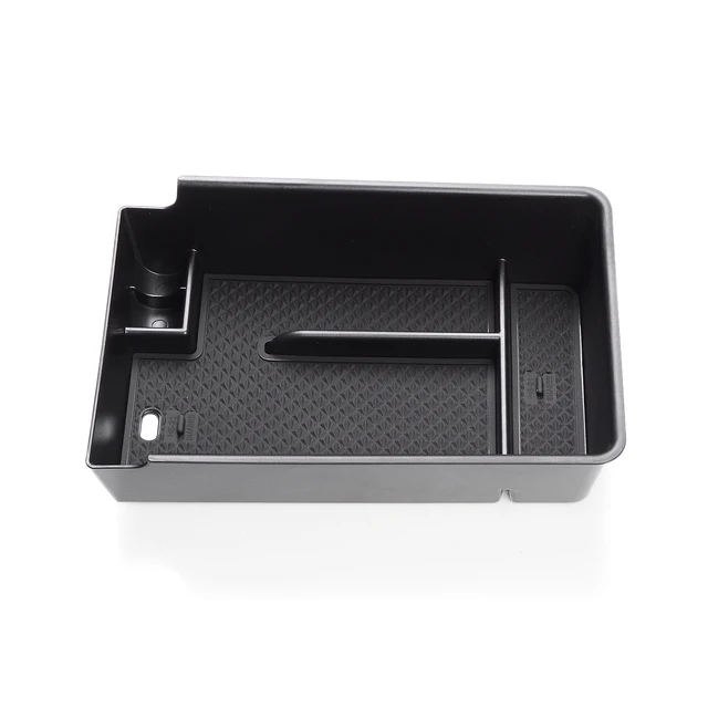 for HAVAL H6 3rd Gen GT 2021-2024 Armrest Storage Box Accessories Stowing Tidying Center Console Tray Black ABS 4