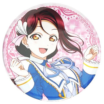 Love Live Солнечный значок аниме Aqours Hanamaru Dia Yoshiko Riko охара Мари Kanan Watanabe You Chika металлический значок брошь на булавке - Окраска металла: 08 Sakurachi Riko