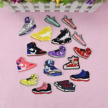 

personality Embroidered patch for sneakers Casual matching clothing patch DIY shoes T-shirt hat packaging accessories