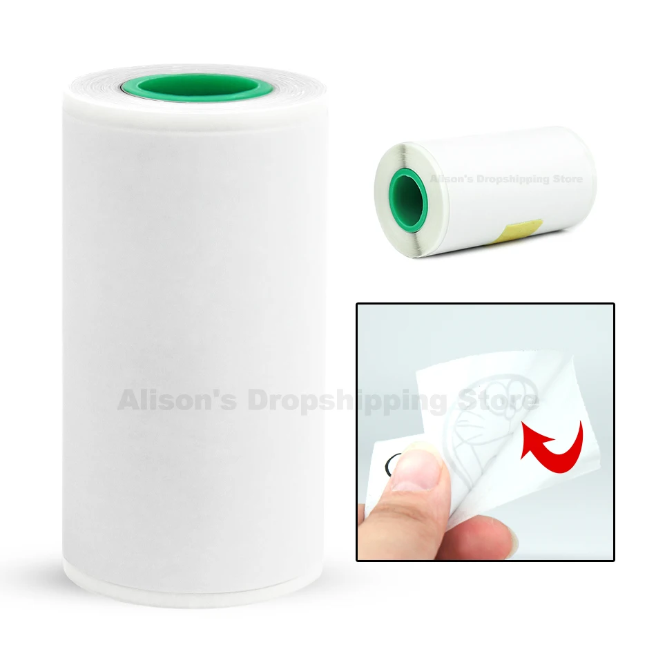 

Keep 10 Years White Thermal Sticker label Printer Paper 58mm