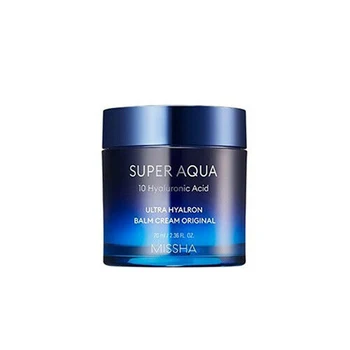 

MISSHA Super Aqua Ultra Hyalron Balm Cream Original 70ml Hyaluronic Acid Cream Moisturizing Smoothing Face Skin Korea Cosmetics