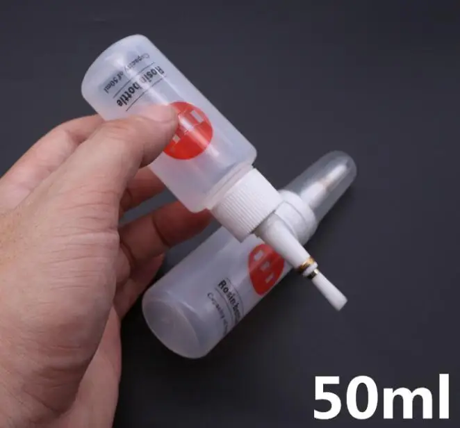 

NOVFIX 20Pcs 50ml ROSIN Flux soft Bottle with Brush alcohol PCB fluid control scaling powder Reasonable flux Dispenser