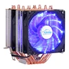 6 copper tube double tower high efficiency cooling fan for LGA 1155 1356 1156 1366 2011 And AMD cpu ► Photo 2/6