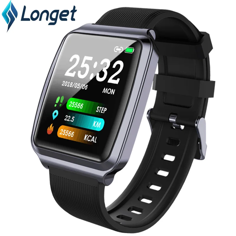 

Longet KY116 Smart Bracelet Fitness Tracker Waterproof Heart Rate Blood Pressure Monitoring Sports Watches for Running Walking