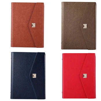 

Cute Leather Spiral Notebook A5 Stationery Office Person Binder Daily Weekly Planner/Time Agenda Organizer
