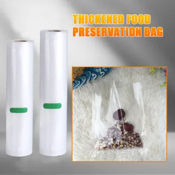 

Saran Wrap Kitchen Vacuum Sealer Food Storage Bag Fruit Veg Kitchen Fresh Food Packaging 12X500 28X500cm 30X500cm 32X500cm g15