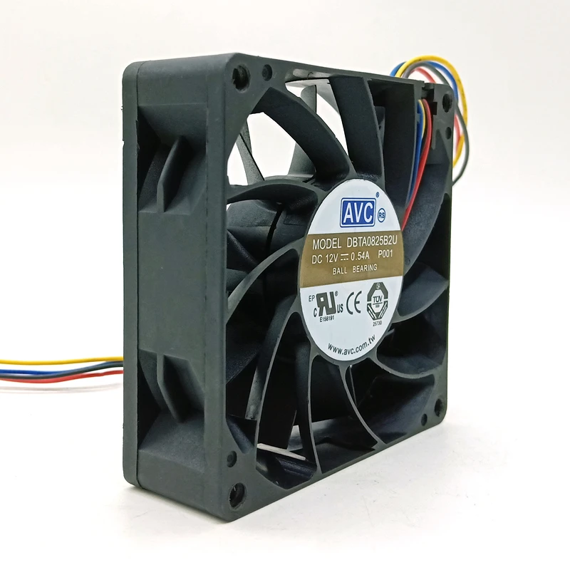 Для AVC DBTA0825B2U 8025 8 см 80 мм DC12V 0.54A Компьютерный Вентилятор | Компьютеры и офис