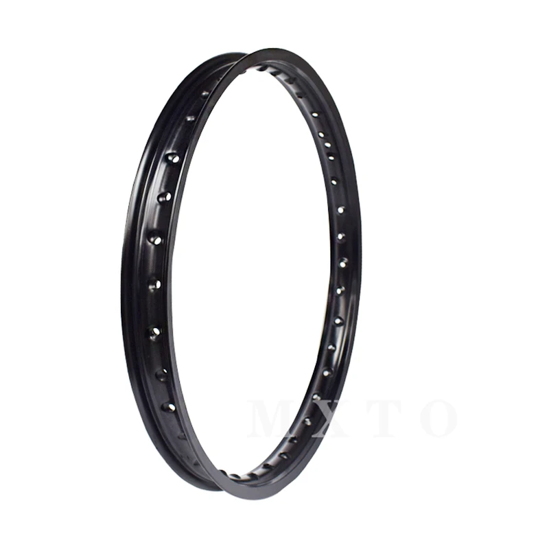 Motorcycle Aluminum Alloy 7075 Wheel Rim Black Circle 1.60x21,2.15x18,2.15x19 36 32 Hole For CRF SXF EXC YZF KXF BSE KAYO K6