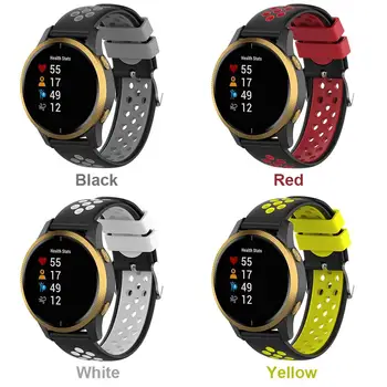 

Replacement Strap for Garmin Venu 20mm Soft Breathable Silicone Sport Watch Band Strap Wristband for Garmin Venu Smart Watch