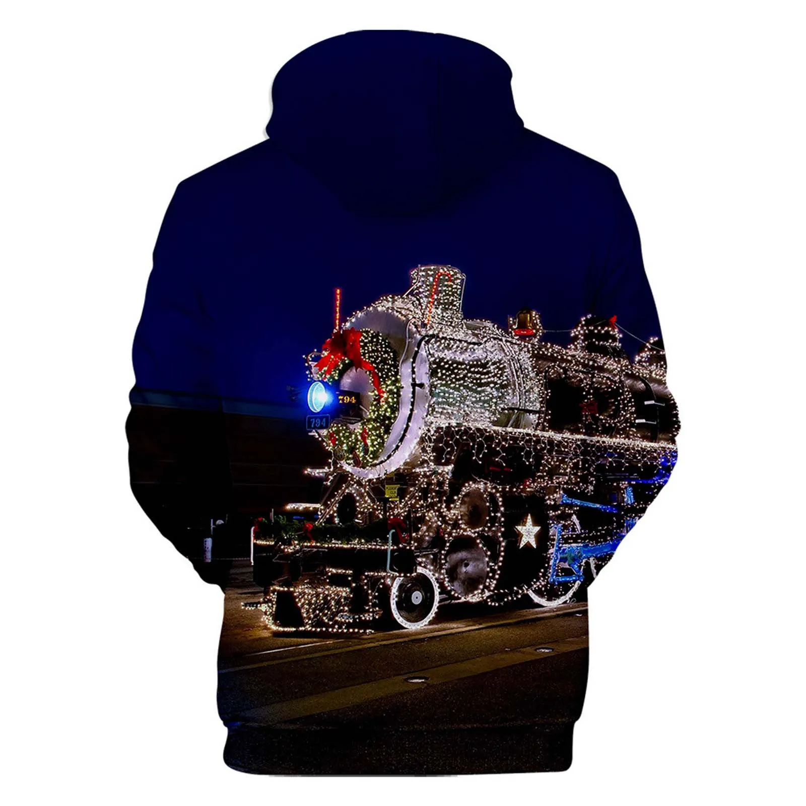 Christmas 3D Hoodies Kids Adult Sweatshirts Men Women Funny Hoodies Autumn Long Sleeve Warm Winter Hoodie Santa Claus top 2