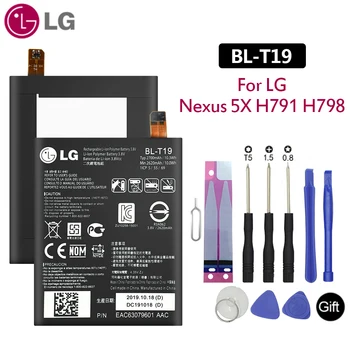 

Lg Original Phone Battery 2700 Mah BL-T19 For Lg Nexus 5X H791 H798 H790 Replacement Batteries Tools