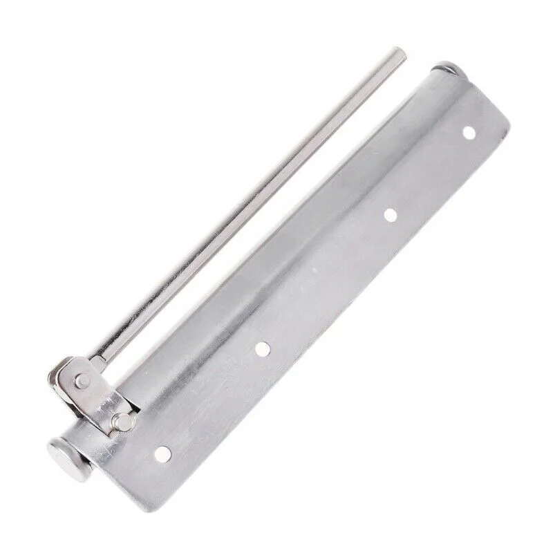 

Adjustable Door Closer Stainless Steel Automatic Spring Latch Hinge For Home Office Door Furniture Hardware Door Closers