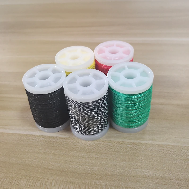 Filo Per Corda Arco - Nylon 120 Metri - 3 Colori - Per Montare Mirini E Baffi Di Gatto