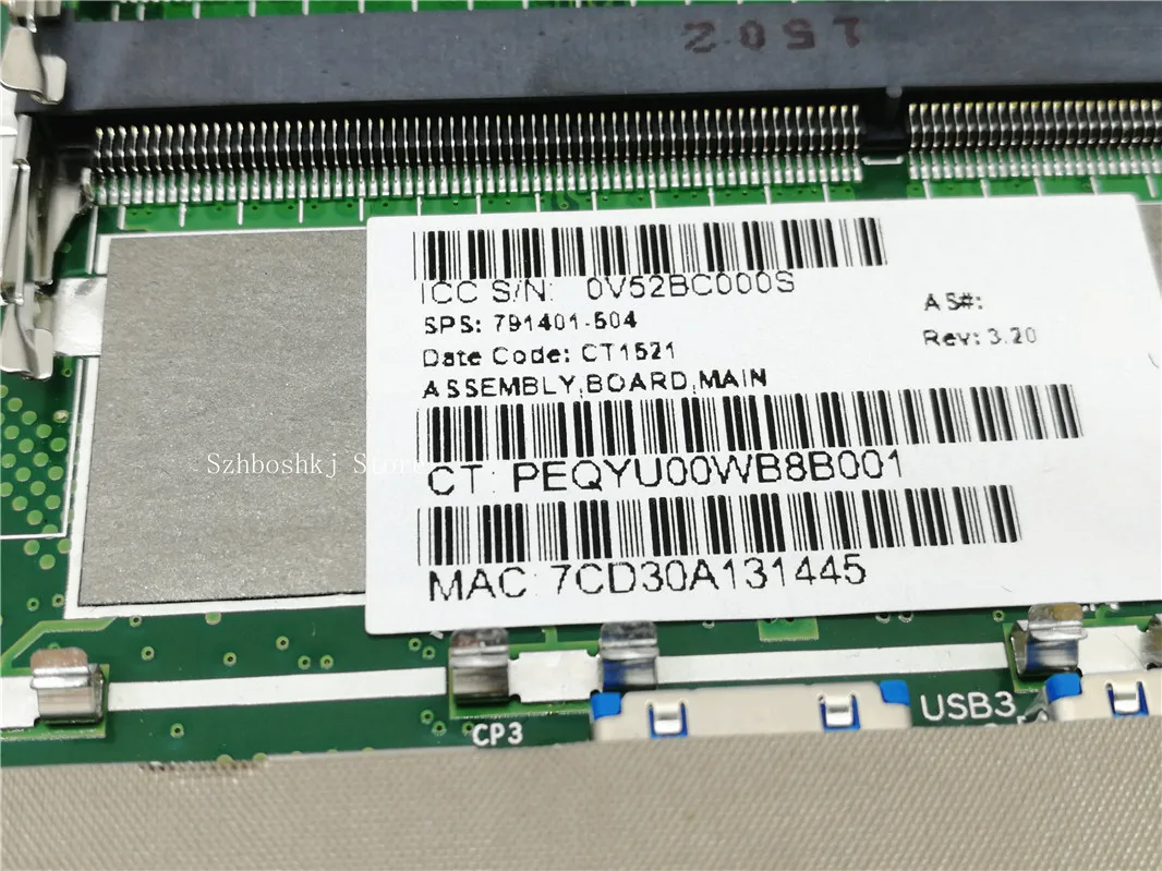 791401-001 791401-504 для hp 260 G1 настольный мини-ПК материнская плата 6050A2693001-MB-A02 с SR1EF I5-4210 процессор протестирован