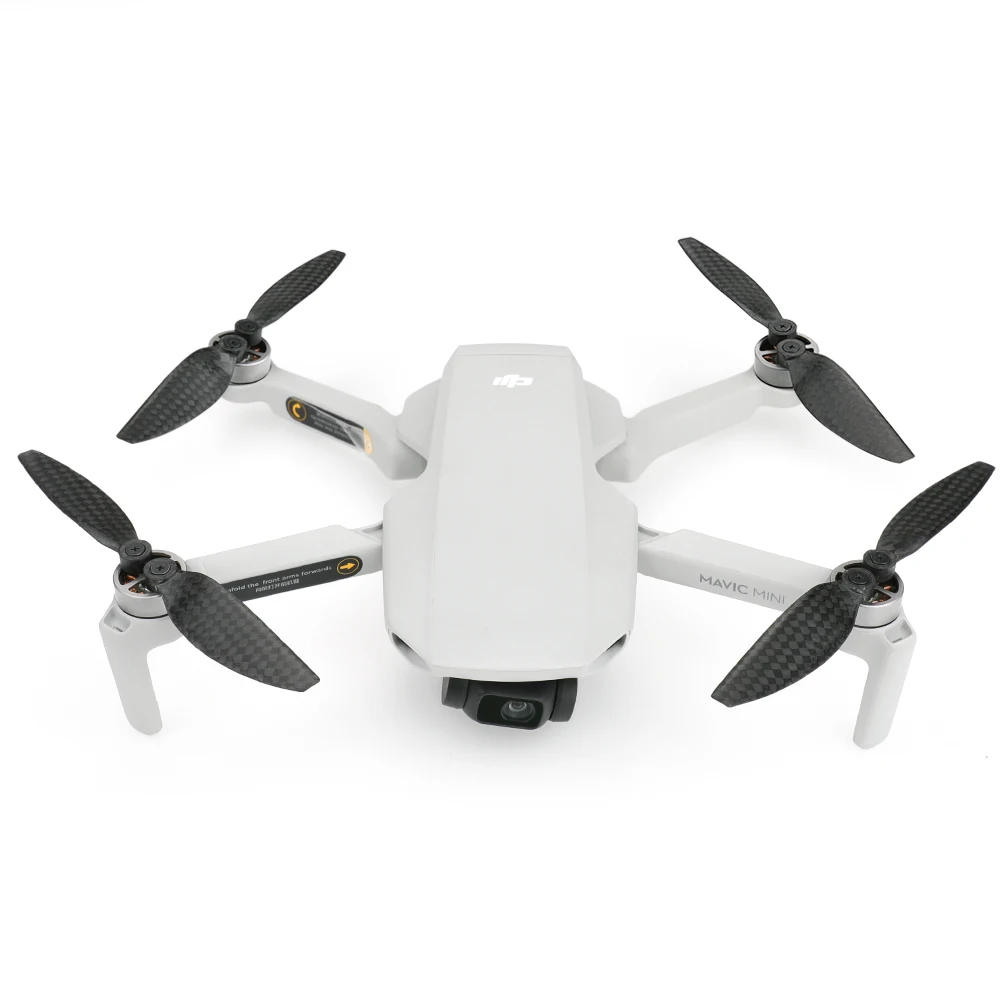 Buy For Mavic Mini Carbon Fiber Propellers Hard and Durable Lightweight Propellers 4726F Foldable Low Noise Props Blades Accessories