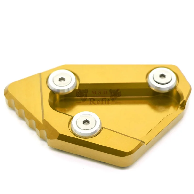 Motorcycl CNC боковая подставка Kickstand Kick Stank удлинительная пластина для SUZUKI GSXR1000 2009 2016