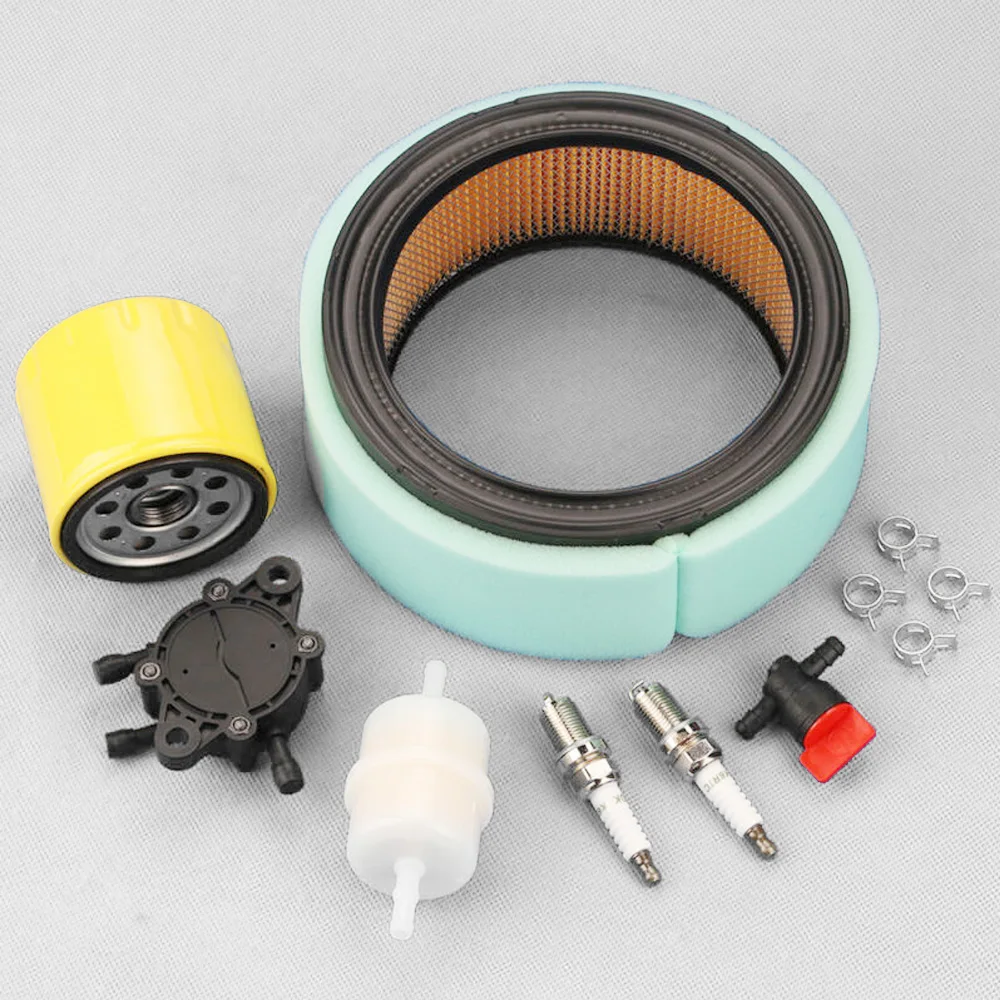 

Spark plugs Air filter kit For Kohler 24-083-03-S 24 883 03-S1 Horizontal Series Fuel pump