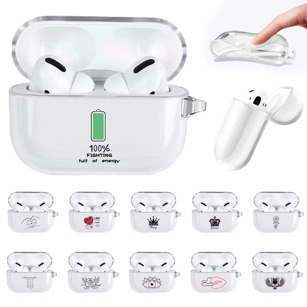 

Silicone Protective Cover Cases for Apple Airpods Pro A2084 A2083 Bluetooth Wireless Earphone Charging Box Drop-proof Sleeve