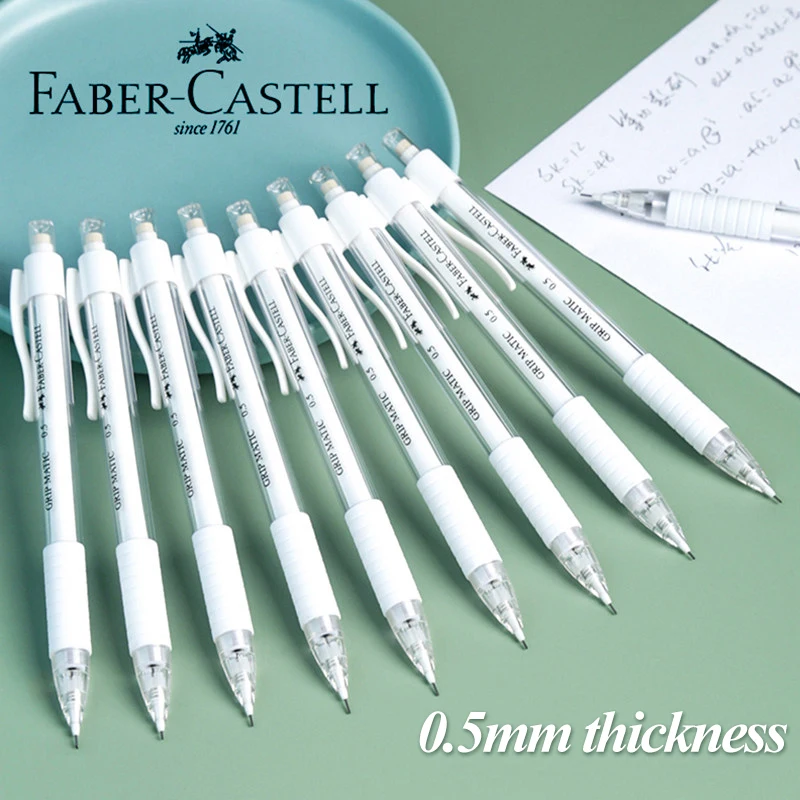 Faber-Castell Don't Need Press 0.5mm 2B/HB Automatic Mechanical PencilDrawing Design Painting School Office Stationery Supplies 3