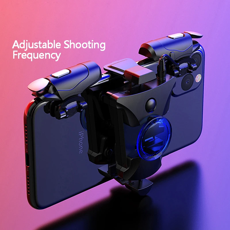 

2020 New PUBG Gamepad Shooter Pulsante a Scatto di Controllo Maniglia Mobile Gamepad Lega di Joystick Smart phone Controller