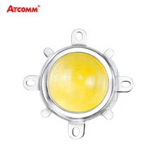 20 Вт 30 Вт 50 Вт COB светодиоды с абажуром Отражатель объектива AC 220 В 110 В Диодная матрица чип лампы DIY прожектор лампы