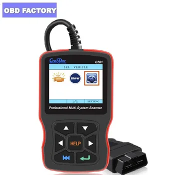 

Creator C501 OBD 2 Car Diagnostic for BMW e46 e39 e90 e60 Diagnostic Scanner Code Reader AC EPS Oil Service Reset EPB ABS Airbag